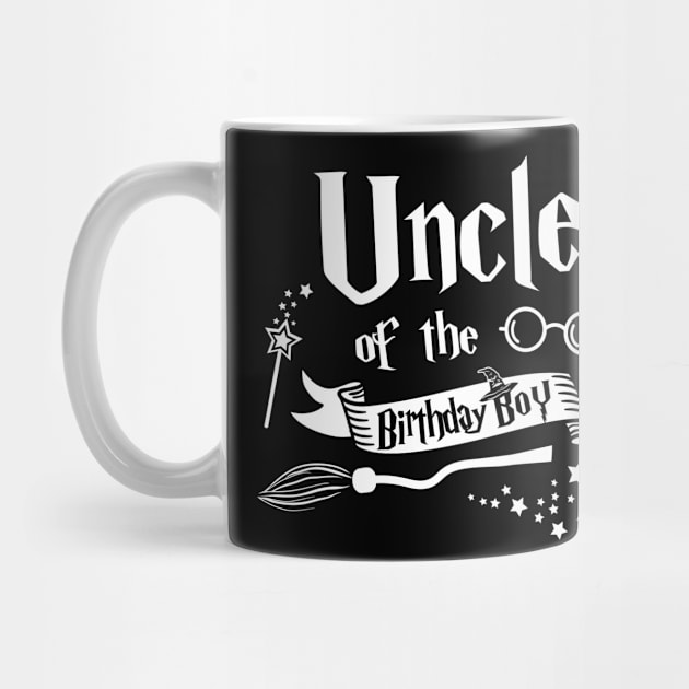 Uncle Of The Birthday Boy Gift Magical Birthday Party by ruffianlouse